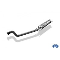 Silencieux avant inox pour OPEL ASTRA G CARAVAN (BREAK)