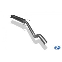 Silencieux avant inox pour OPEL ASTRA G (COFFRE)