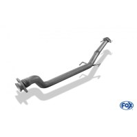 Tube de suppression de silencieux avant inox pour OPEL ASTRA G CC OPC