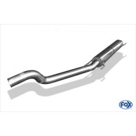 Silencieux avant inox pour OPEL ASTRA G TURBO COUPE/CABRIOLET