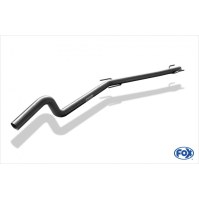 Tube de suppression de silencieux avant inox pour OPEL ASTRA H / ASTRA H GTC