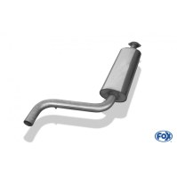 Silencieux avant inox pour OPEL CASCADA