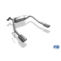 Silencieux arrière duplex inox 1x115x85mm type 32 pour OPEL ASTRA J SPORT TOURER