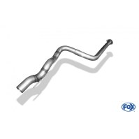 Tube de suppression de silencieux avant inox pour OPEL ASTRA J OPC