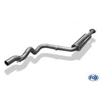 Silencieux avant inox pour OPEL ASTRA J OPC