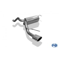 Silencieux arrière 1x140x90mm type 32 inox pour OPEL ASTRA J (hayon)