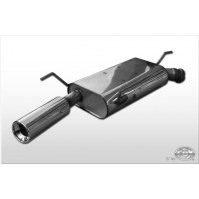 Silencieux arrière inox 1x90mm type 13 pour OPEL VECTRA B (1994-09/1999)