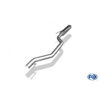 Silencieux avant inox pour OPEL VECTRA C BERLINE/GTS (catalyseur horizontal)