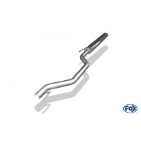 Silencieux avant inox pour OPEL VECTRA C BERLINE/GTS (catalyseur vertical)