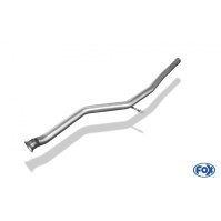 Tube de suppression de silencieux avant inox pour PEUGEOT 206 S16/206CC S16 (fixation à emmanchement)