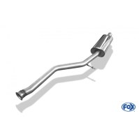 Silencieux avant inox pour PEUGEOT 206 S16/206CC S16 (fixation à emmanchement)