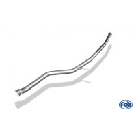 Tube de suppression de silencieux avant inox pour PEUGEOT 206/206CC