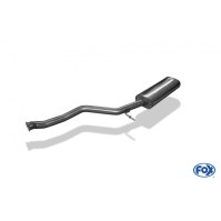 Silencieux avant inox pour PEUGEOT 206 S16/206CC S16 (fixation à olive)