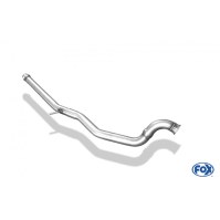 Tube de suppression de silencieux avant inox pour PEUGEOT 206 RC