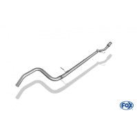 Tube de suppression de silencieux avant inox pour PEUGEOT 207 SW RC