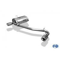 Silencieux arrière duplex inox 1x93x79mm type 71 pour PEUGEOT 406 BREAK
