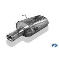 Silencieux arrière inox 1x93x79mm type 71 pour PEUGEOT 406 BREAK