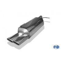 Silencieux arrière inox 2x106x71mm type 32 pour PEUGEOT RCZ