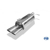 Silencieux arrière inox 2x106x71mm type 32 pour PEUGEOT RCZ