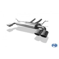 Silencieux arrière duplex inox 2x115x85mm type 44 pour PORSCHE CAYENNE 9PA