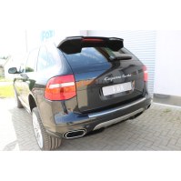Silencieux arrière duplex inox 1x220x80mm type 49 pour PORSCHE CAYENNE 9PA FACELIFT