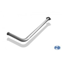 Tube de suppression de silencieux avant inox pour RENAULT CLIO I B/C 57