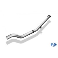 Tube de suppression de silencieux avant inox pour RENAULT CLIO II/B