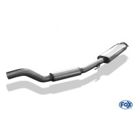Silencieux avant inox pour RENAULT CLIO II/B