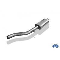 Silencieux avant inox pour RENAULT CLIO III SPORT