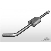 Silencieux avant inox pour RENAULT MEGANE I TYPE JA (SCENIC)