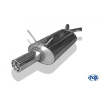 Silencieux arrière 1x90mm type 13 pour RENAULT MEGANE I TYPE DA (COUPE)