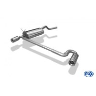 Silencieux arrière duplex 1x90mm type 13 pour RENAULT MEGANE I TYPE BA/EA/JA