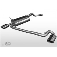 Silencieux arrière duplex 1x115x85mm type 32 pour RENAULT MEGANE I TYPE BA/EA/JA