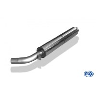 Silencieux avant inox pour RENAULT MEGANE II RS