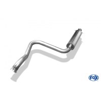 Silencieux avant inox pour SAAB 900 II