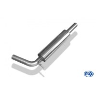 Silencieux avant inox pour VOLKSWAGEN POLO TYPE 6R