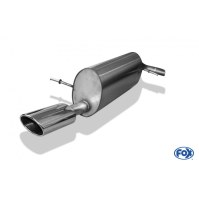 Silencieux arrière inox 1x115x85mm type 32 pour SEAT IBIZA TYPE 6J