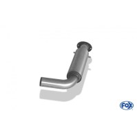 Silencieux avant inox pour SEAT LEON CUPRA R TYPE 1M