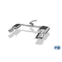 Silencieux arrière duplex D+G inox 1x160x90mm type 38 pour SEAT LEON 5F ST CUPRA 265/280/290
