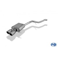 Silencieux arrière inox 2x90mm type 16 pour SEAT LEON ST TYPE 5F