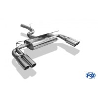 Silencieux arrière duplex inox 2x80mm type 16 pour SEAT ATECA 4x4 TYPE 5FP