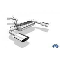 Silencieux arrière duplex inox 1x160x90mm type 38 pour SEAT ATECA 4x4 TYPE 5FP