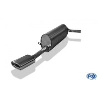 Silencieux arrière inox 1x135x80mm type 53 pour SKODA FABIA KOMBI TYPE NJ