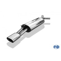 Silencieux arrière inox 1x135x80mm type 53 pour SKODA OCTAVIA TYPE 1U