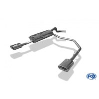 Silencieux arrière duplex inox 1x135x80mm type 53 pour SKODA OCTAVIA TYPE 1U