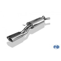 Silencieux arrière inox 1x160x80mm type 53 pour SKODA OCTAVIA RS TYPE 1U