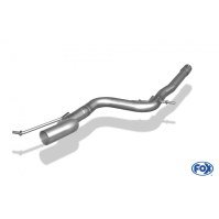 Tube de suppression de silencieux avant inox pour VOLKSWAGEN JETTA V