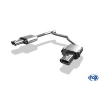 Silencieux arrière duplex inox 1x135x80mm type 53 pour SKODA OCTAVIA TYPE 1Z