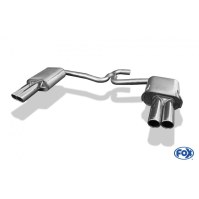 Silencieux arrière duplex inox 2x70mm type 12 pour SKODA OCTAVIA 4x4/Scout TYPE 1Z