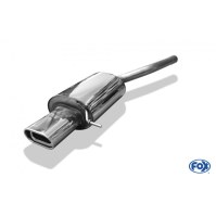 Silencieux arrière inox 1x135x80mm type 53 pour VOLKSWAGEN JETTA V
